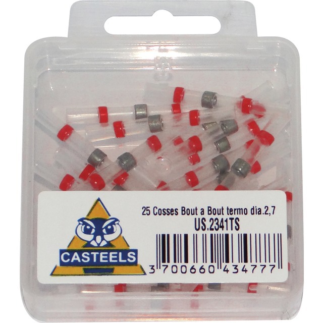 Cosse Raccord Bout A Bout Thermoretractable A Souder Rouge Boite de 25 référence fournisseur 1234270